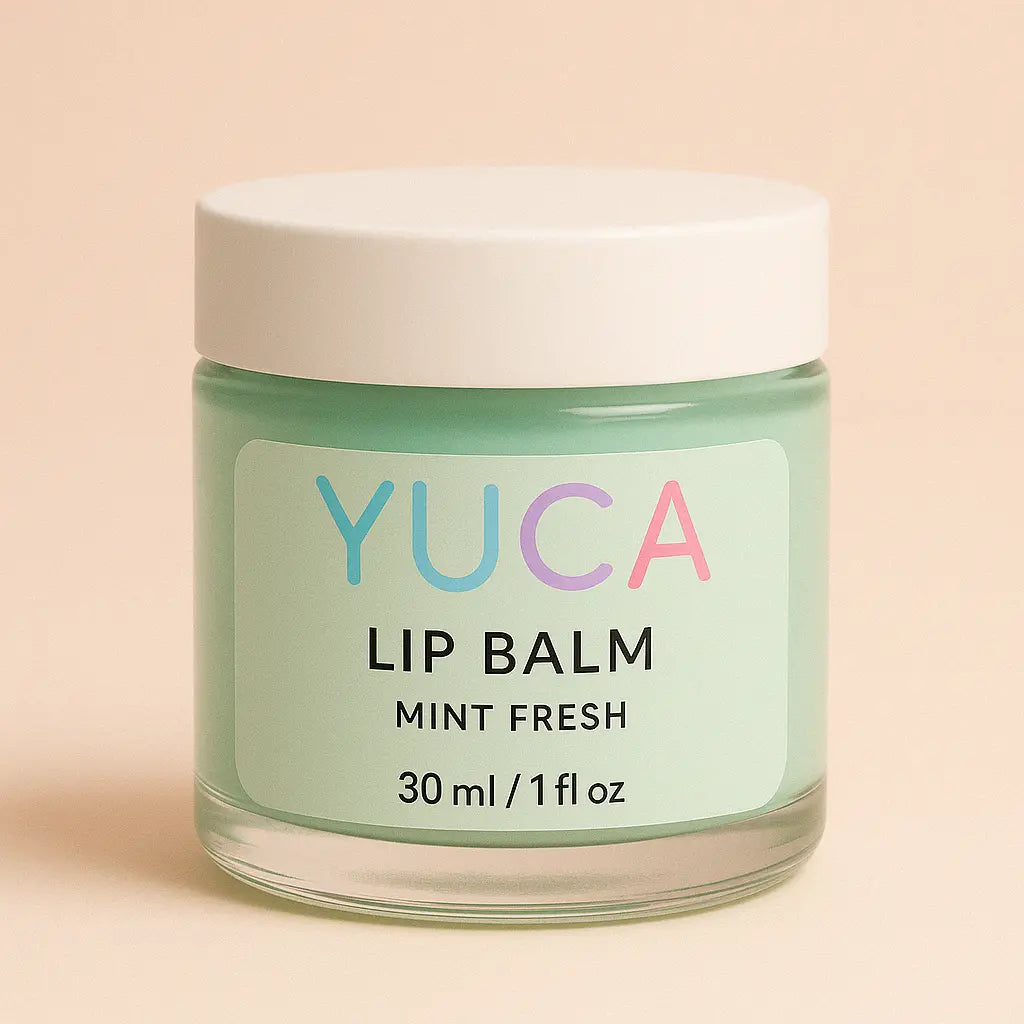 YUCA Lip Fresh Lippenbalsam mit Minzduft – handgefertigte Naturkosmetik in veganer Rezeptur